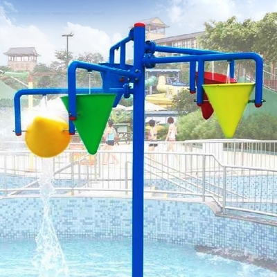 La grandi vetroresina e PVC spruzzano l'attrezzatura del parco per 3 ~ 5 persone