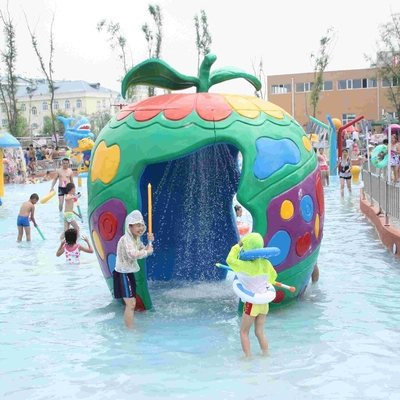 Icona all'aperto dello spruzzo del gioco dell'acqua dell'attrezzatura del gioco del bambino interattivo del parco a tema