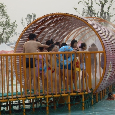 Il parco dello spruzzo del PVC struttura l'attrezzatura del campo da giuoco con profondità di acqua di 0.3~0.6m