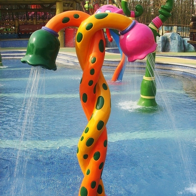 Attrezzatura del parco dello spruzzo d'acqua con la macchina di pompaggio dell'acqua nei waterparks di divertimento