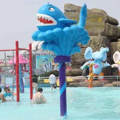 Lo spettacolo scherza/adulti fuori dell'attrezzatura del parco dell'acqua dello spruzzo della balena dei giochi dell'acqua/su misura
