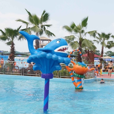 Lo spettacolo scherza/adulti fuori dell'attrezzatura del parco dell'acqua dello spruzzo della balena dei giochi dell'acqua/su misura