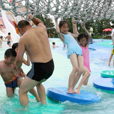 Minore interattivo di lemna della vetroresina dell'attrezzatura del parco dell'acqua per la famiglia