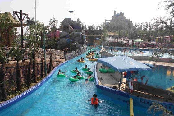 Attrezzatura pigra della piscina del fiume di FRP, attrezzatura del parco di divertimenti per i bambini