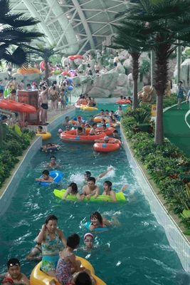 Sistema di fiume pigro su misura del parco all'aperto dell'acqua, attrezzatura di Waterpark per il parco dell'acqua di Gaint