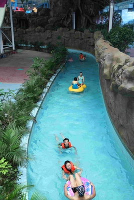 Parco dell'acqua di fiume dei centri di villeggiatura all'aperto/attrezzatura pigri Waterpark della vetroresina su misura