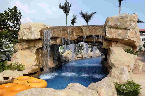 Parco pigro dell'acqua di fiume dell'attrezzatura della piscina per il parco gigante dell'acqua una garanzia di anno