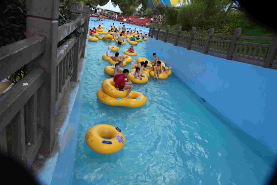Lo stagno pigro del fiume per si rilassa il entainment del parco dell'acqua di divertimento