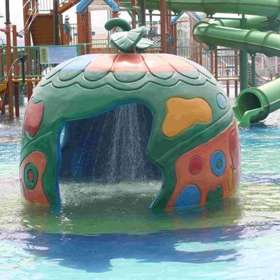 Giochi all'aperto della vetroresina dell'anatra dello spruzzo del parco dei bambini commerciali dell'attrezzatura per il parco dell'acqua