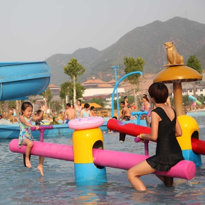 Giochi all'aperto della vetroresina dell'anatra dello spruzzo del parco dei bambini commerciali dell'attrezzatura per il parco dell'acqua