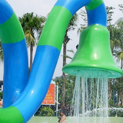 Gioco dell'acqua usato attrezzatura su ordinazione del parco dell'acqua dello spruzzo del fumetto per il parco dell'acqua dei bambini