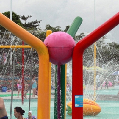 Fontana della vetroresina con la pagina galvanizzata del acciaio al carbonio dell'attrezzatura del parco di divertimenti