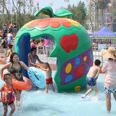 Gioco su misura dell'acqua, spruzzo del polipo, attrezzatura del parco dello spruzzo della vetroresina per i bambini