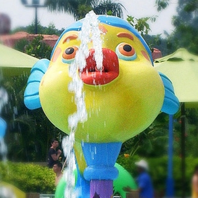 Il gioco dell'acqua dello spruzzo dell'anatra dell'attrezzatura del parco dello spruzzo, l'acqua Sprayground struttura l'OEM