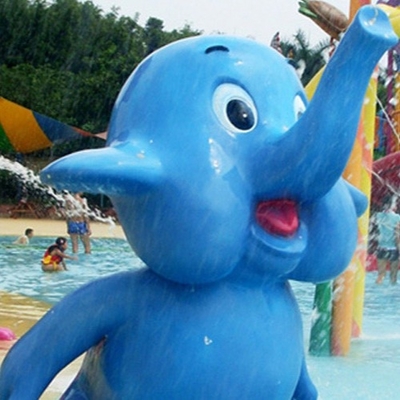 Il gioco dell'acqua dello spruzzo dell'anatra dell'attrezzatura del parco dello spruzzo, l'acqua Sprayground struttura l'OEM