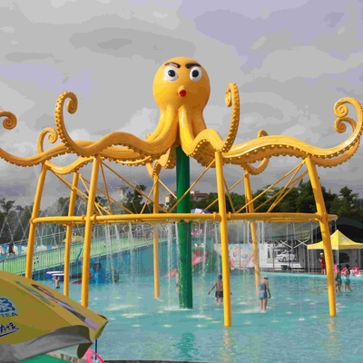 Attrezzatura del parco dello spruzzo della balena di spettacolo adulti/dei bambini per profondità di acqua di 0.6m - di 0,3 per il parco dell'acqua