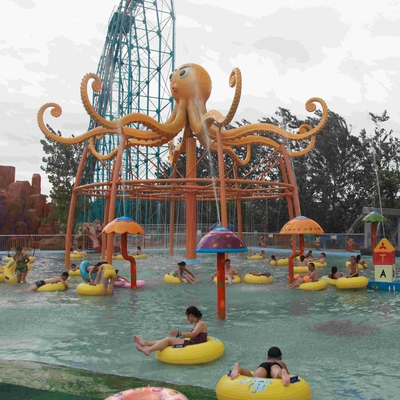 Attrezzatura del parco dello spruzzo della balena di spettacolo adulti/dei bambini per profondità di acqua di 0.6m - di 0,3 per il parco dell'acqua