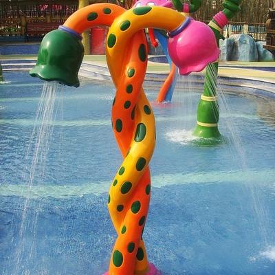 Il gioco dell'acqua dell'attrezzatura del parco dell'acqua, spruzzo della ricreazione della famiglia scherza il gioco dell'acqua per il parco dell'acqua