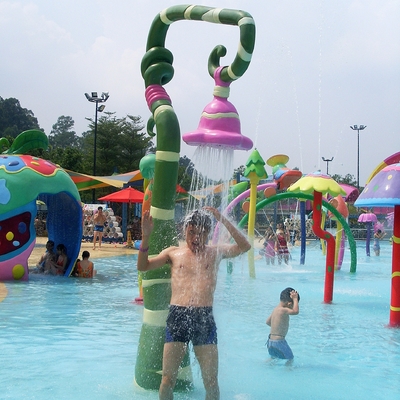 Gioco su misura dell'acqua del gioco dell'acqua dello spruzzo, attrezzatura del parco dell'acqua della vetroresina