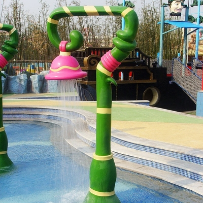 Gioco su misura dell'acqua del gioco dell'acqua dello spruzzo, attrezzatura del parco dell'acqua della vetroresina