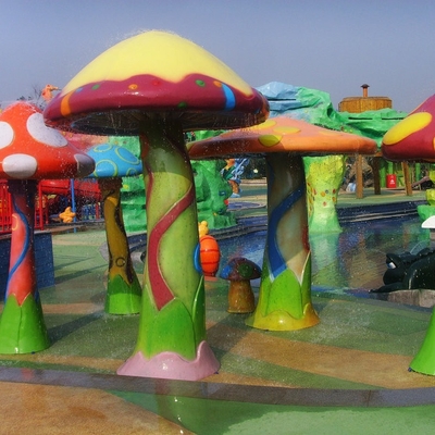 Gioco su misura dell'acqua del gioco dell'acqua dello spruzzo, attrezzatura del parco dell'acqua della vetroresina