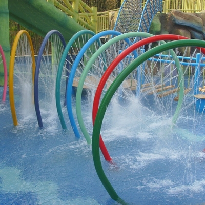 Gioco su misura dell'acqua del gioco dell'acqua dello spruzzo, attrezzatura del parco dell'acqua della vetroresina