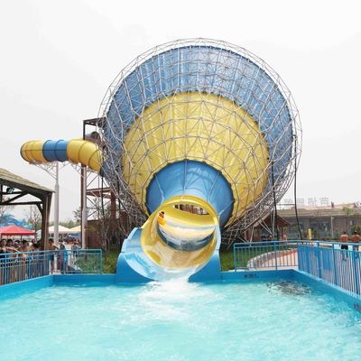 Lo stagno di acqua della vetroresina di tornado fa scorrere per lo sport acquatico adulto del parco dell'acqua