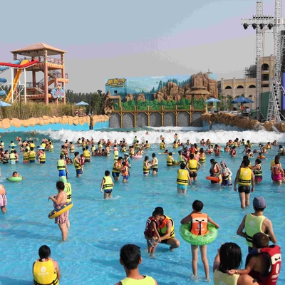Casa artificiale Tsunami Oceano onde d'acqua Parco piscina con onde da surf 3 metri di altezza