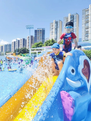 Contattaci per lo studio di fattibilità del parco acquatico Parco giochi per bambini attrezzature per giochi d'acqua per lo spruzzo d'acqua