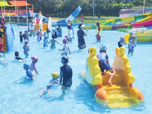Contattaci per lo studio di fattibilità del parco acquatico Parco giochi per bambini attrezzature per giochi d'acqua per lo spruzzo d'acqua