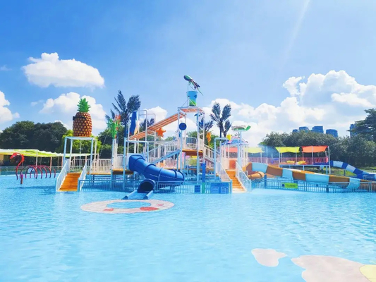 Parco acquatico Butterfly Studio di fattibilità Parco giochi per bambini attrezzature per giochi d'acqua