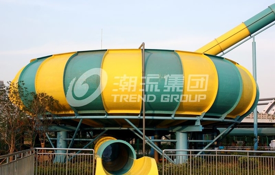 acquascivoli giganti dello spazio degli acquascivoli della vetroresina del parco dell'acqua di divertimento della piattaforma di 16m