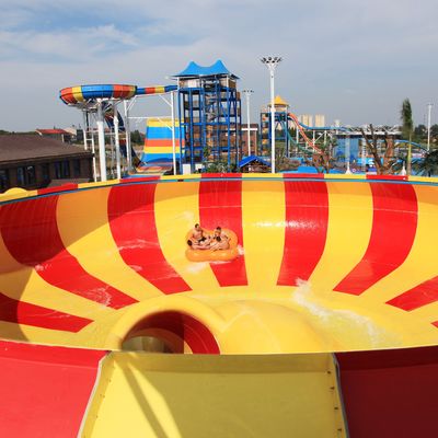 acquascivoli giganti dello spazio degli acquascivoli della vetroresina del parco dell'acqua di divertimento della piattaforma di 16m