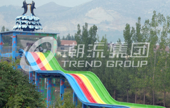 Waterslide della vetroresina per la località di soggiorno adulta dell'acqua di festa dello sport acquatico/su misura