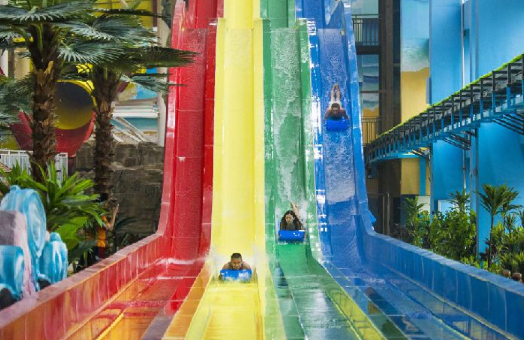 Waterslide della vetroresina per la località di soggiorno adulta dell'acqua di festa dello sport acquatico/su misura