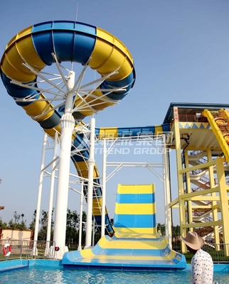 Gli acquascivoli su ordinazione di Funnuy, acqua del boomerang del parco di divertimenti fanno scorrere per divertimento della famiglia di 2 persone