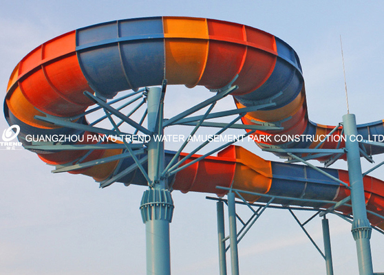 Resina gigante di Ashland/DSM degli acquascivoli della vetroresina del boomerang, altezza della piattaforma di 18.75m