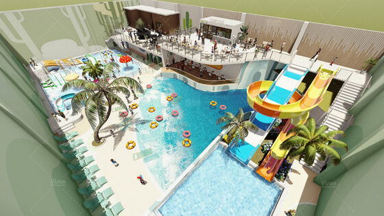 Giochi World Water ️ Progetto di Parco Acquatico Indoor a Sharjah, Emirati Arabi Uniti.