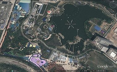 Progetto su grande scala Waterpark, parco a tema ecologico dell'acqua della baia degli emirati
