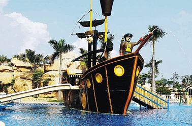L'acqua su misura della nave/corsaro di pirata della vetroresina gioca l'attrezzatura del parco dell'acqua