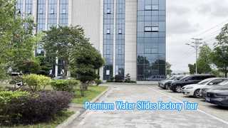 Produzione di scivoli in fibra di vetro premium di Vison Waterparks